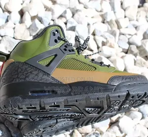 Jordan Spizike Winterized Green and Brown "Beef Broccoli"