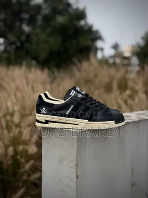 Adidas Superstar X Neighborhood Sneakers Black/White Fashion Shoes