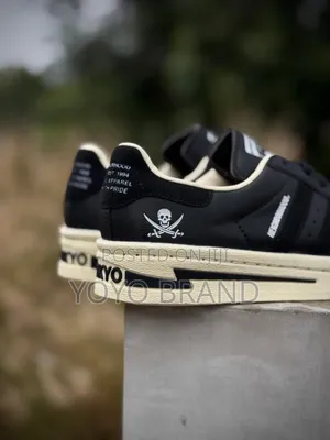 Adidas Superstar X Neighborhood Sneakers Black/White Fashion Shoes