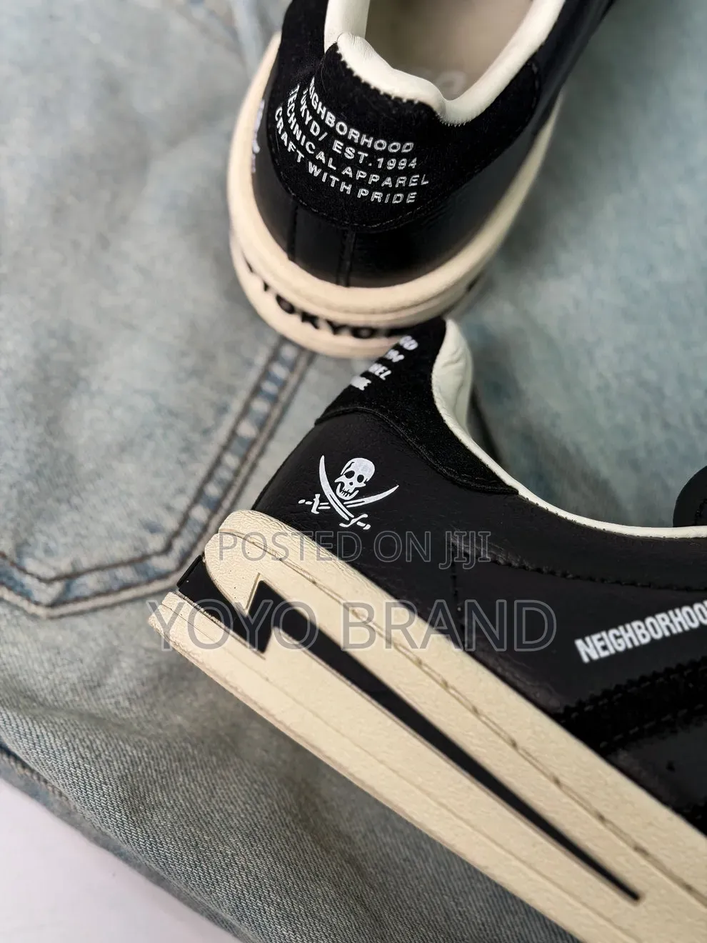 Adidas Superstar X Neighborhood Sneakers Black/White Fashion Shoes