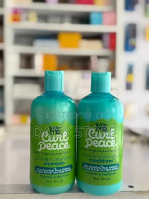 Just for Me Curl Peace (ሻምፑ እና ኮንዲሽነር Set)shampoo Conditioner