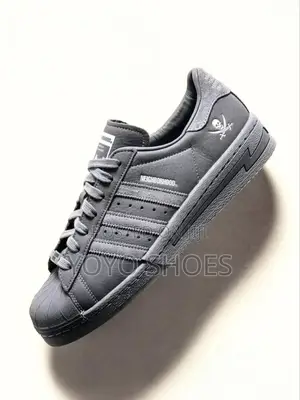 Adidas Superstar X Neighborhood Light Gray Unisex Fashion Shoes