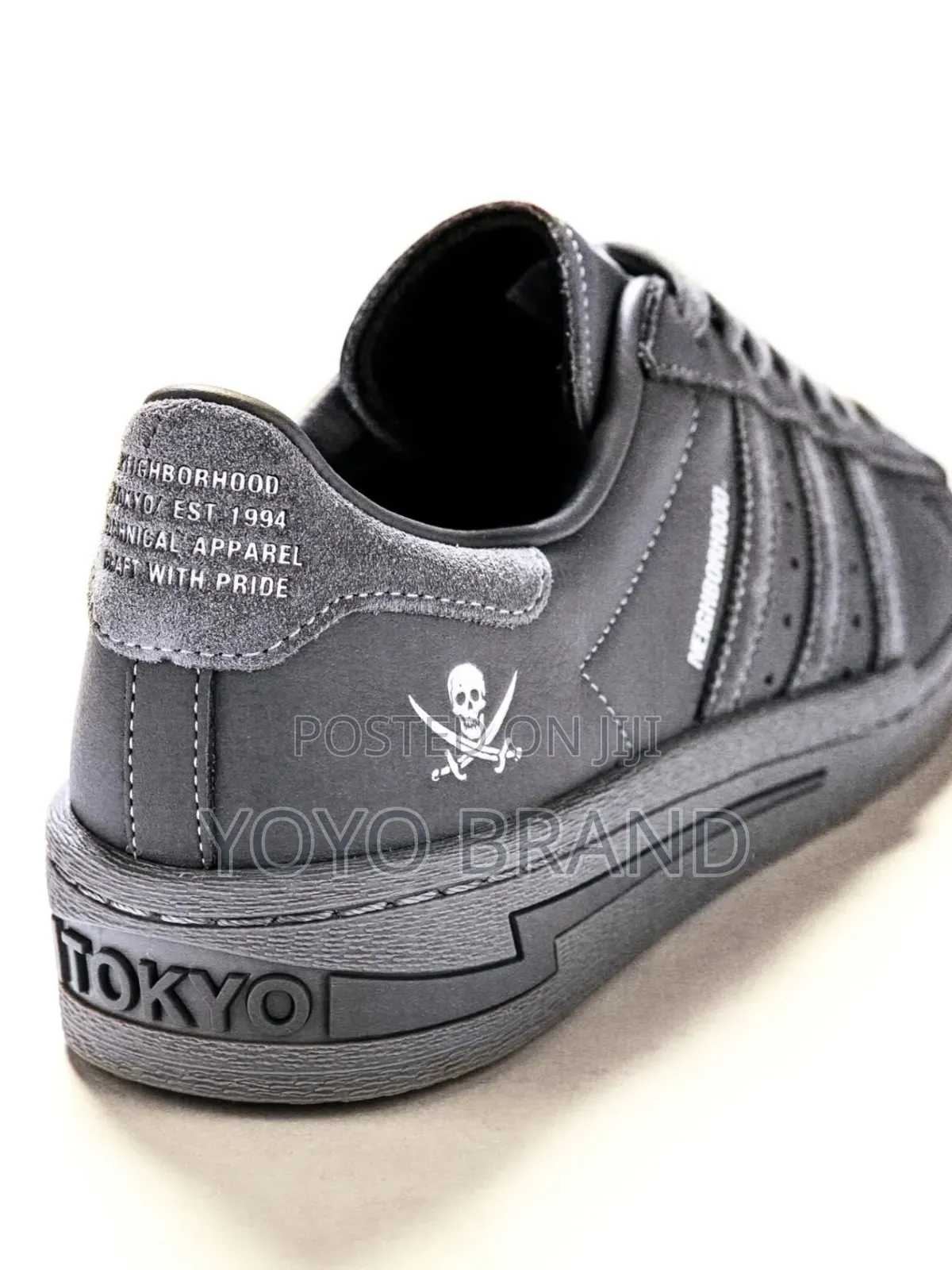 Adidas Superstar X Neighborhood Light Gray Unisex Fashion Shoes