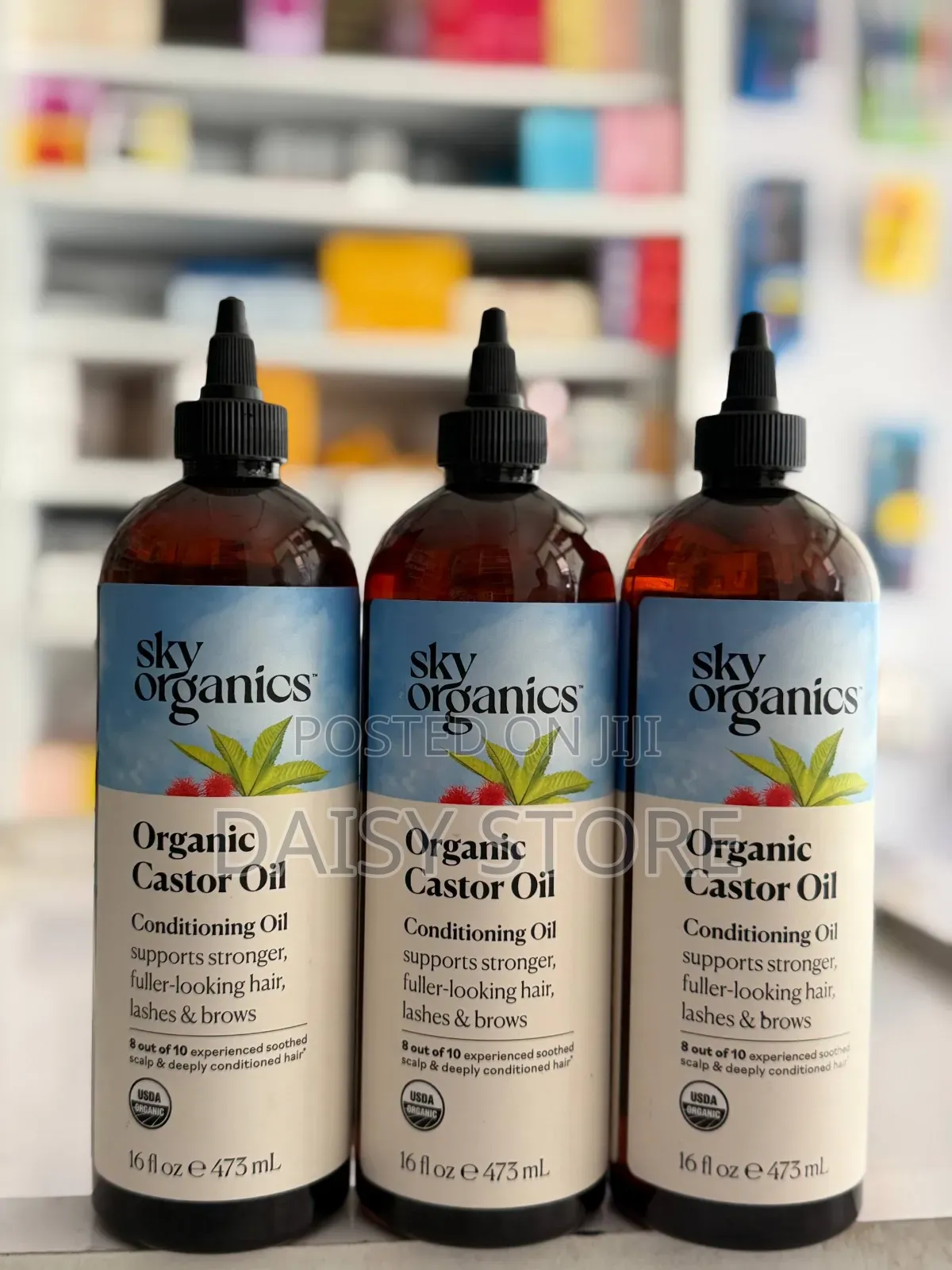 Sky Organics Organic Castor Oil - (473 mL)