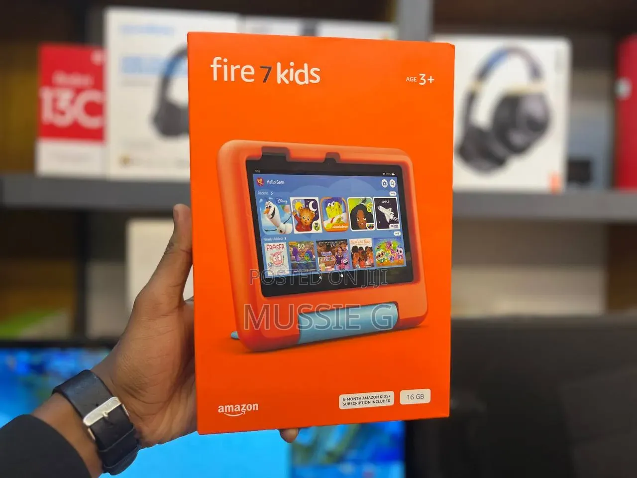 New Fire 7 Kids Edition 2022 16 GB Black