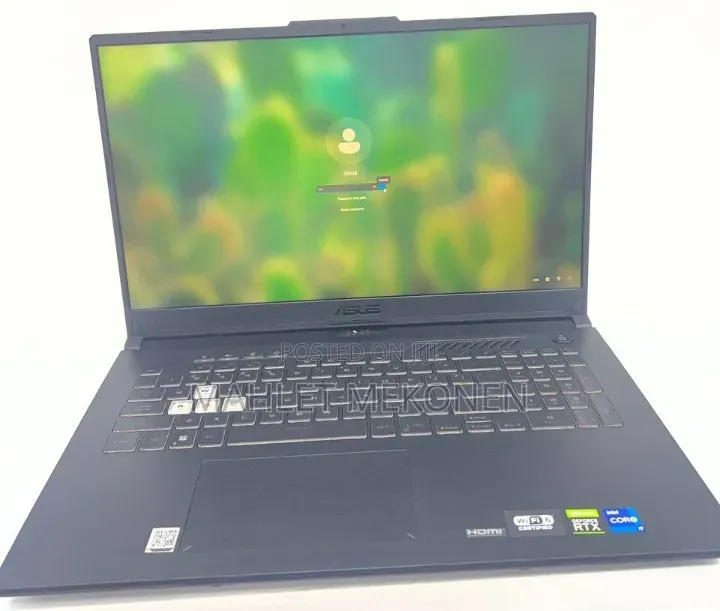 New Laptop Asus TUF Gaming A15 16GB Intel Core i7 SSD 512GB