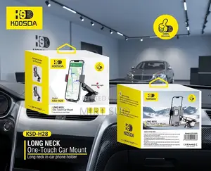 KOOSDA KSD-H28 Long Neck One-Touch Car Phone Mount