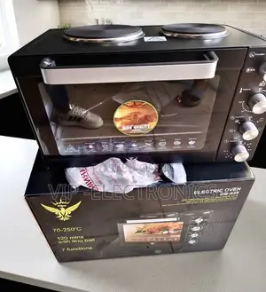 Filips Mini Oven 60L Electric Oven – Double Hot Plate, 7 Functions