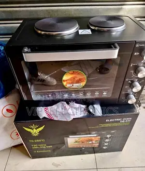 Filips Mini Oven 60L Electric Oven – Double Hot Plate, 7 Functions