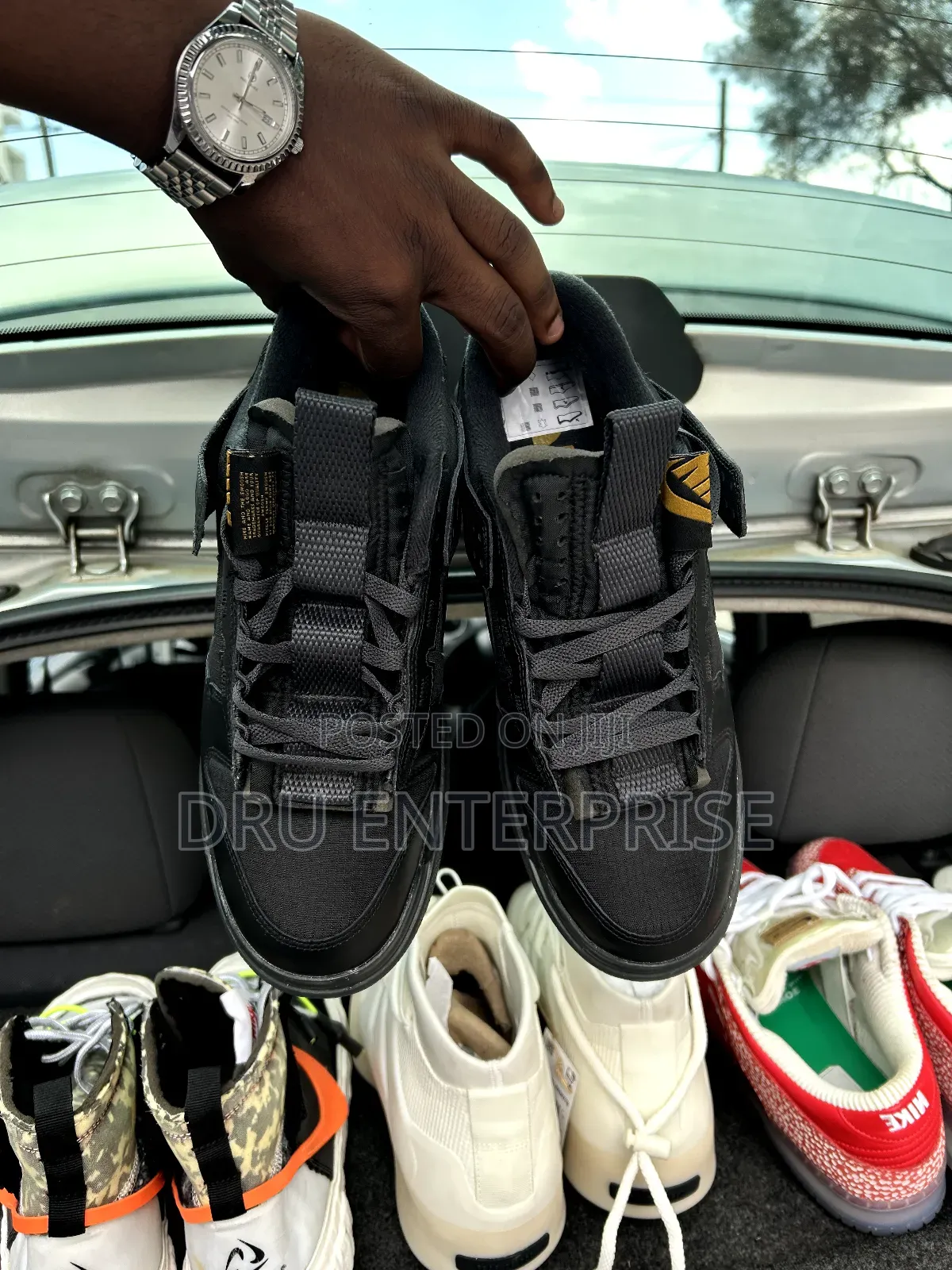 Nike Dunk Low Jumbo Black Bronzine - Size 43