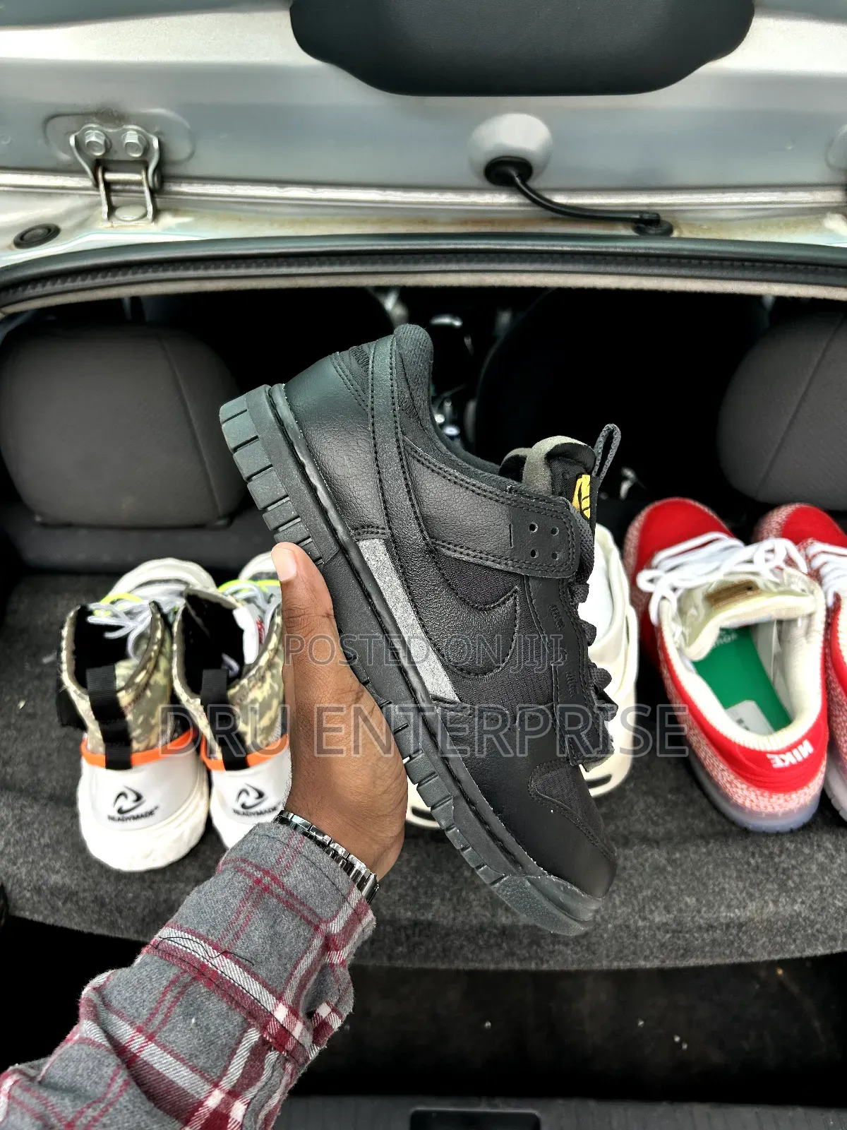 Nike Dunk Low Jumbo Black Bronzine - Size 43