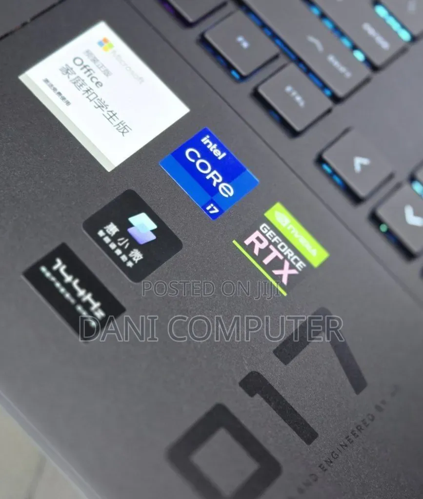 New Laptop HP Omen 17 16GB Intel Core i7 SSD 1T