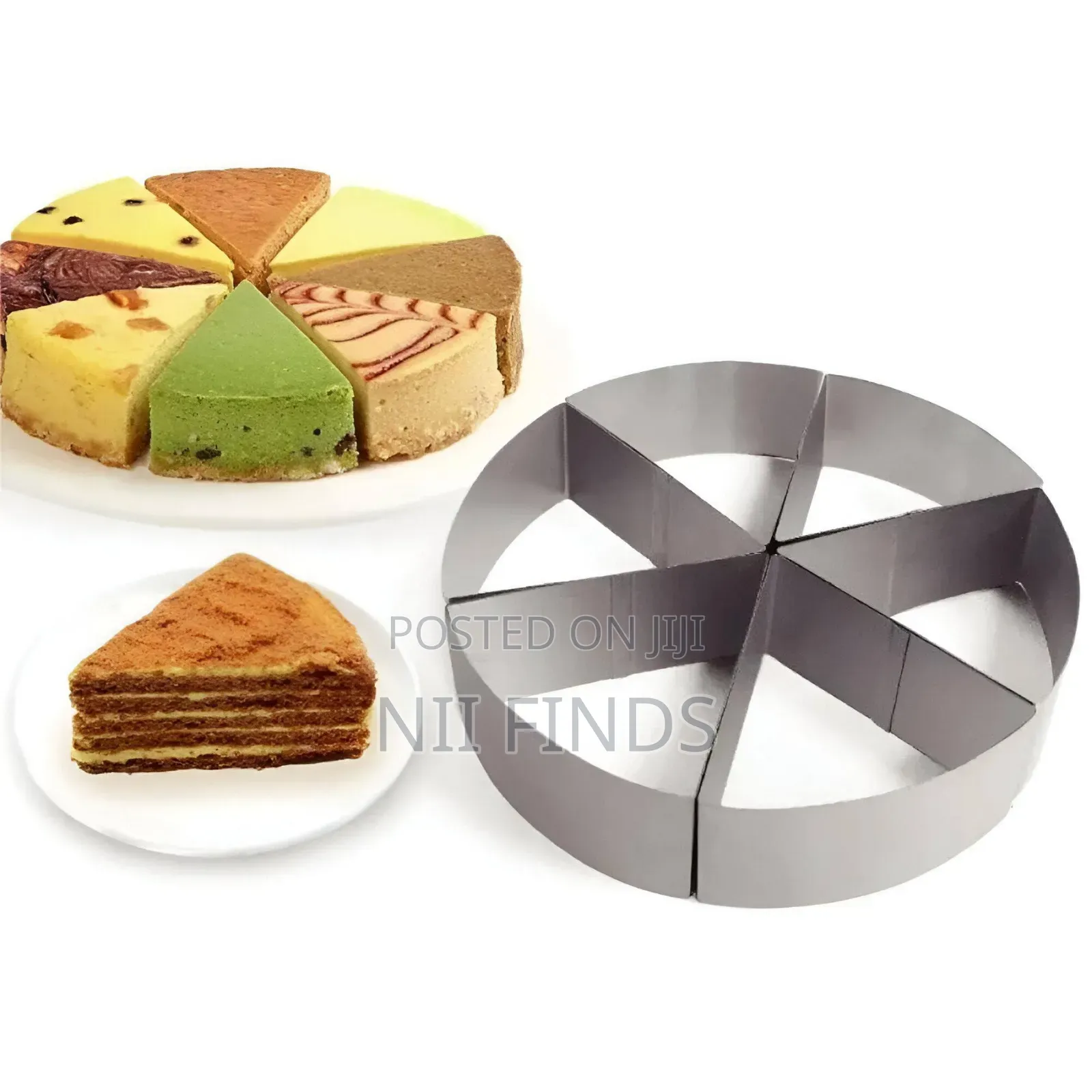 Stainless Steel Cake Slicing and Baking Ring Mold