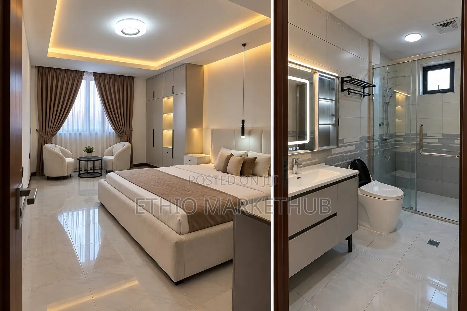 Furnished 3bdrm Apartment in Bole for sale