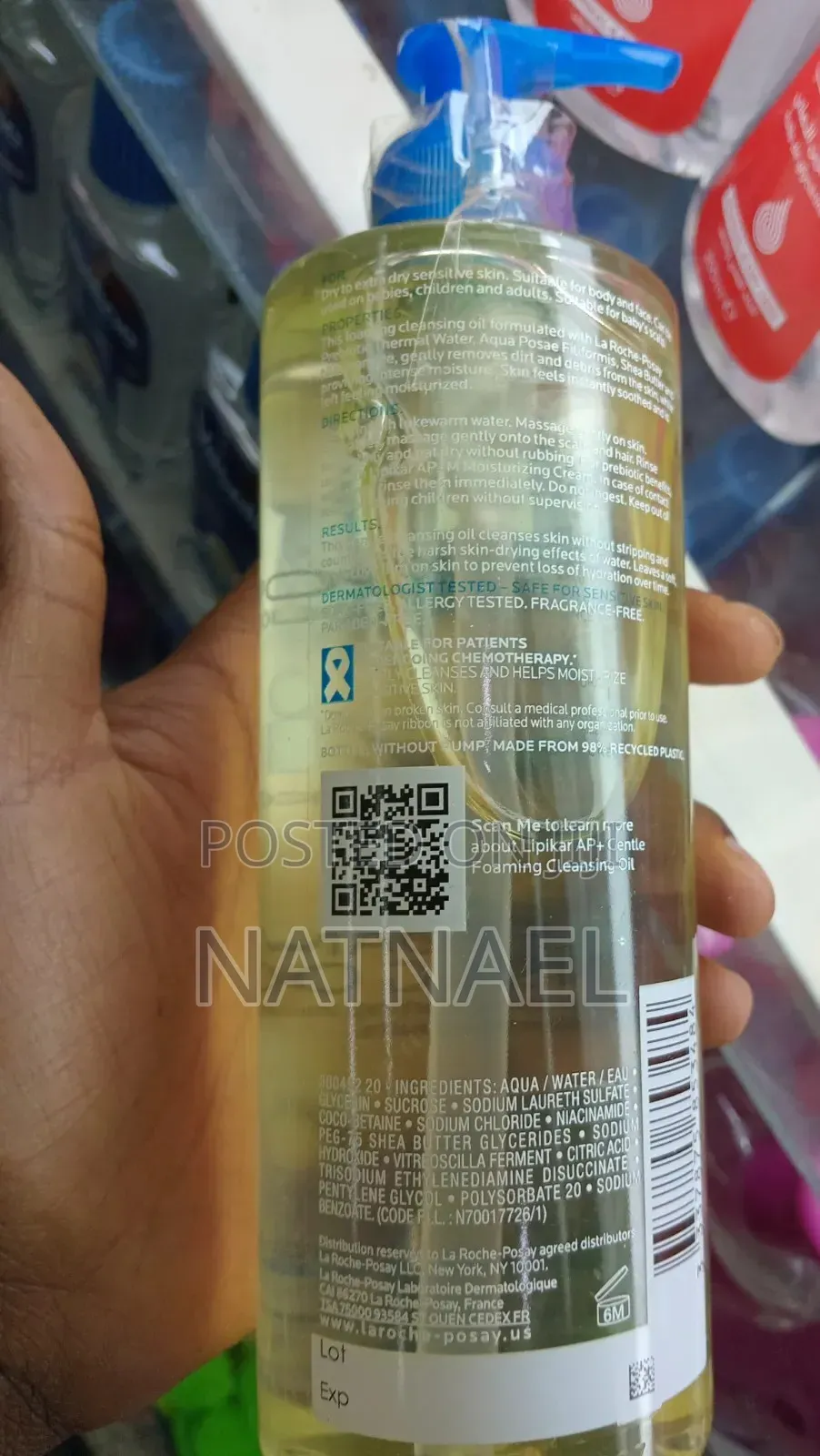 La Roche-Posay Gentle Cleasing Oil