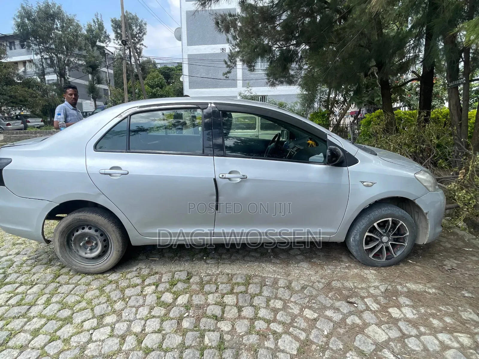 Toyota Yaris 2007 Gray