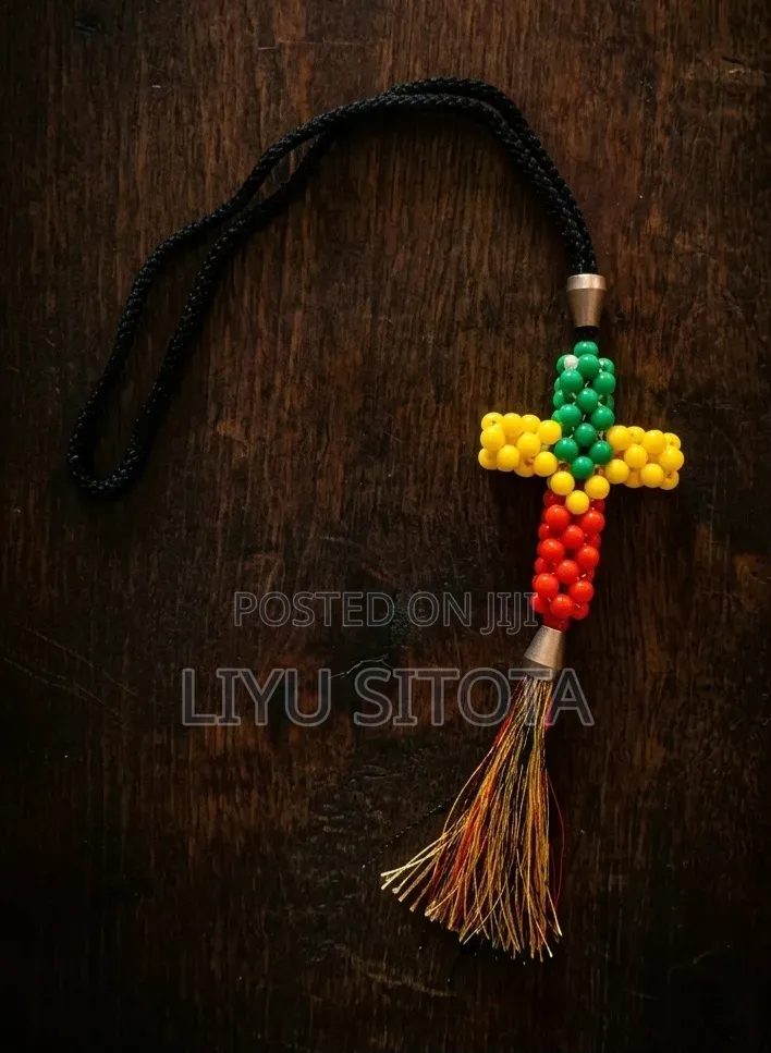 Plastic Bead Cross