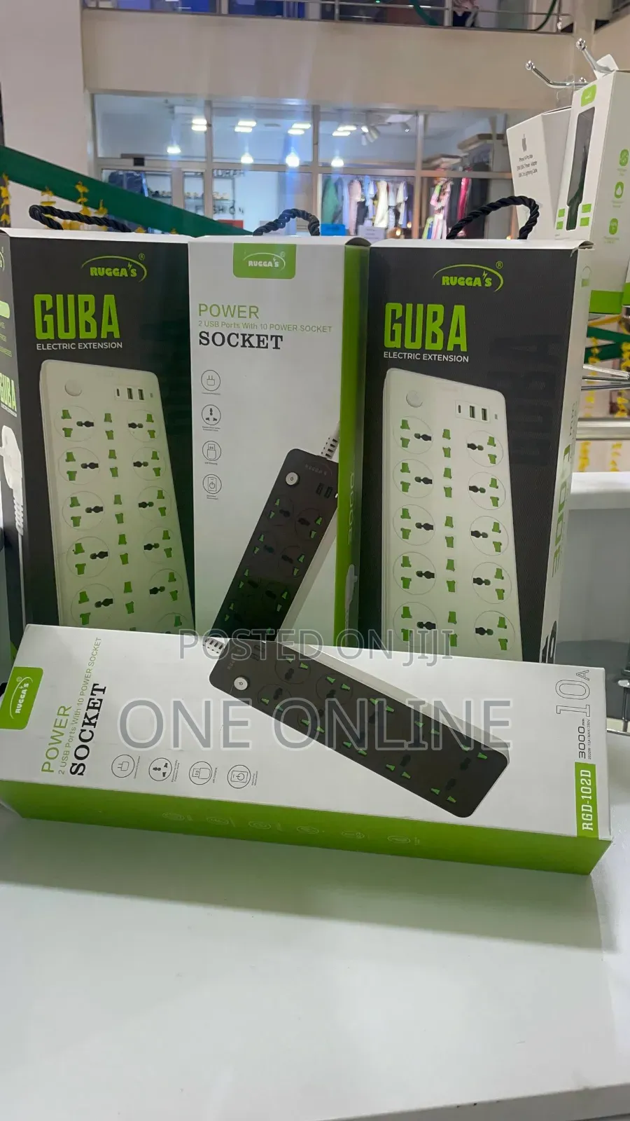 Power ➥ 2 USB Ports With 10 Power Socket 3000 Mm