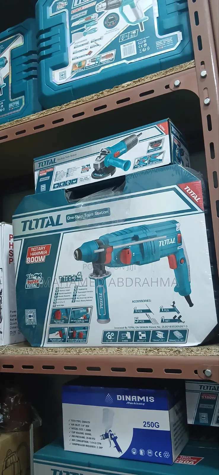 Total Rotary Hammer Drill 800w