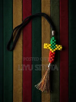 Plastic Bead Cross