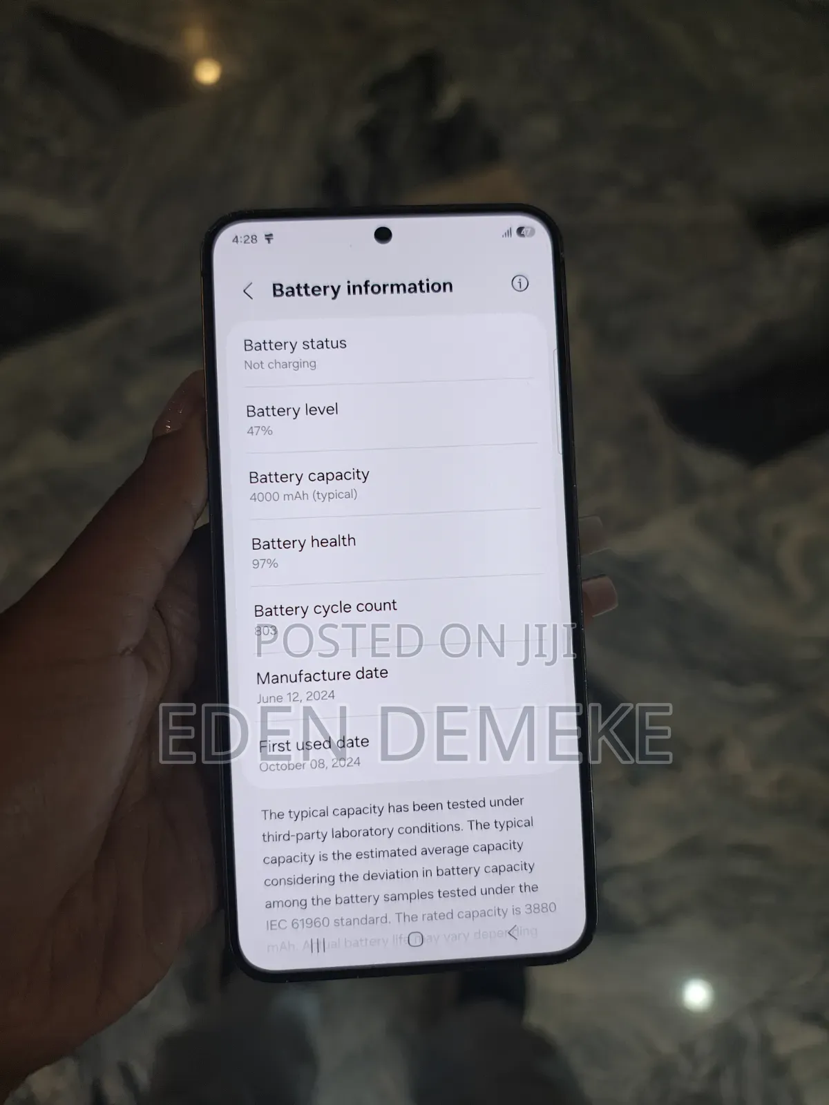 Samsung Galaxy S24 256 GB Graphite