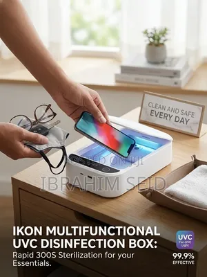 Ikon Multifunctional UVC Disinfection Box የባክቴሪያ እና የቫይረስ ማጽጃ