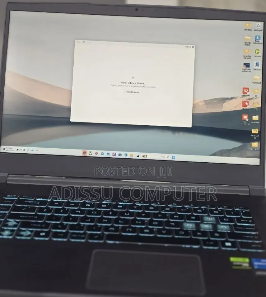 New Laptop MSI GF65 Thin 10UE 16GB Intel Core i5 SSD 1T
