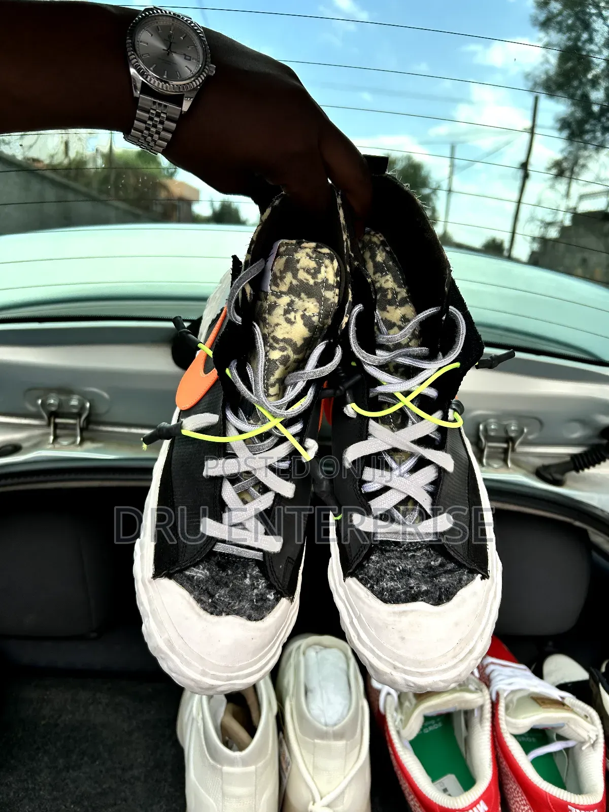 READYMADE X Nike Blazer Mid Black Camo - Size 44