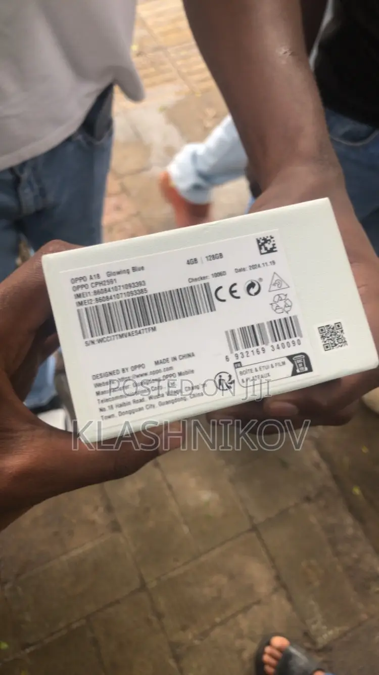New Oppo A18 128 GB