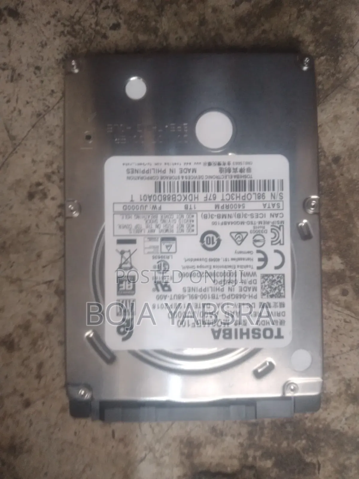 Harddisk Laptop