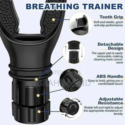 Breathing Exercise Device, Portable Breathing Trainer