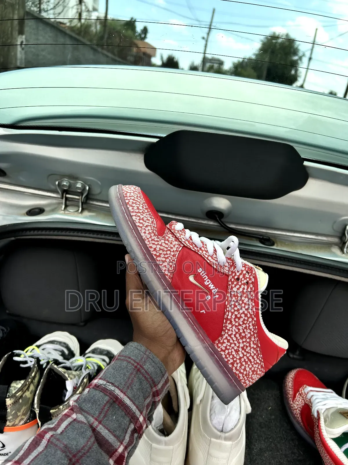 Nike Stingwater X Dunk SB Low Magic Mushroom - Size 44.5