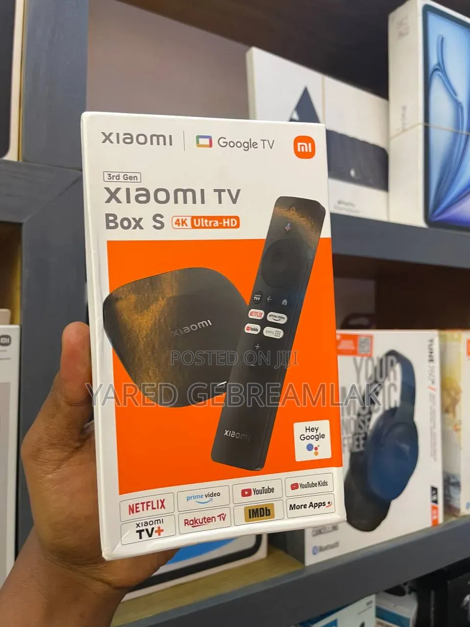 Xiaomi TV Box S (3rd Gen) — Ultra HD | Google TV