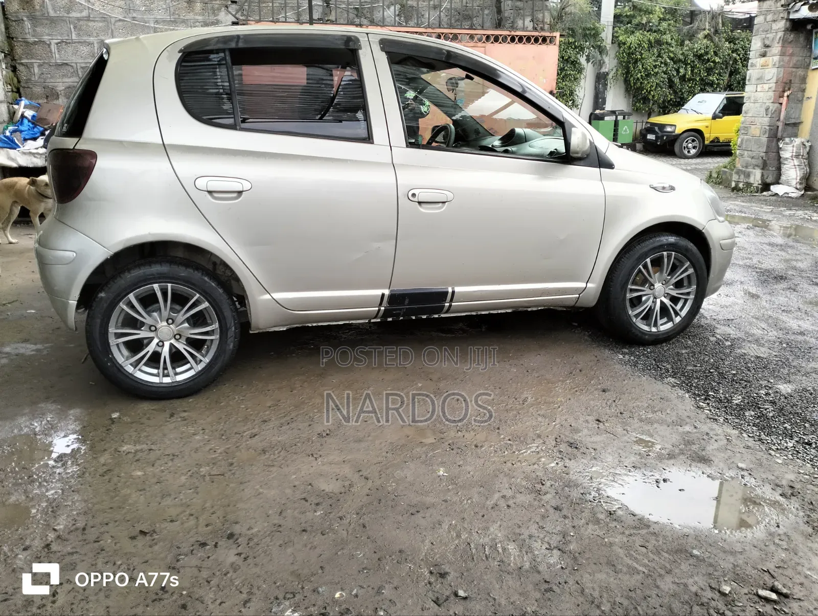 Toyota Vitz 2002 Gold