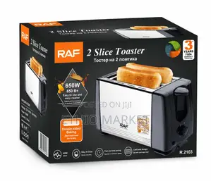 RAF 2-Slice Toaster(ባለ 2 ስላይስ ዳቦ ማብሰያ )