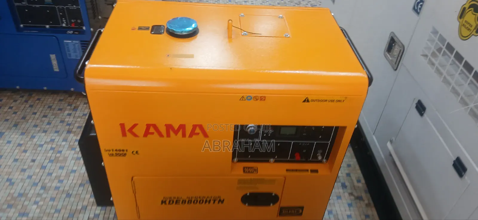 Kama Diesel Silent Generater 6.5kw
