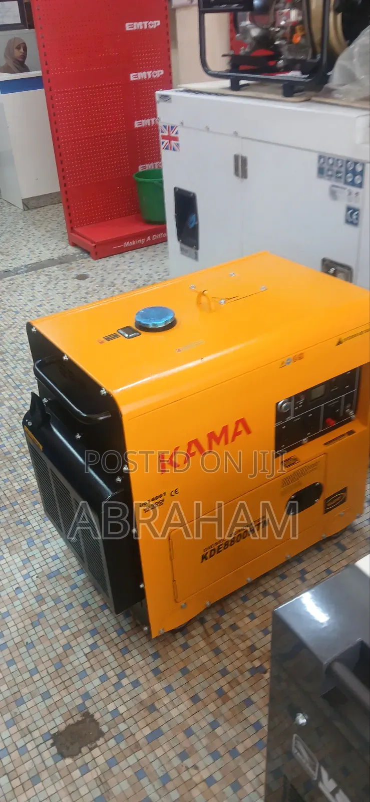 Kama Diesel Silent Generater 6.5kw