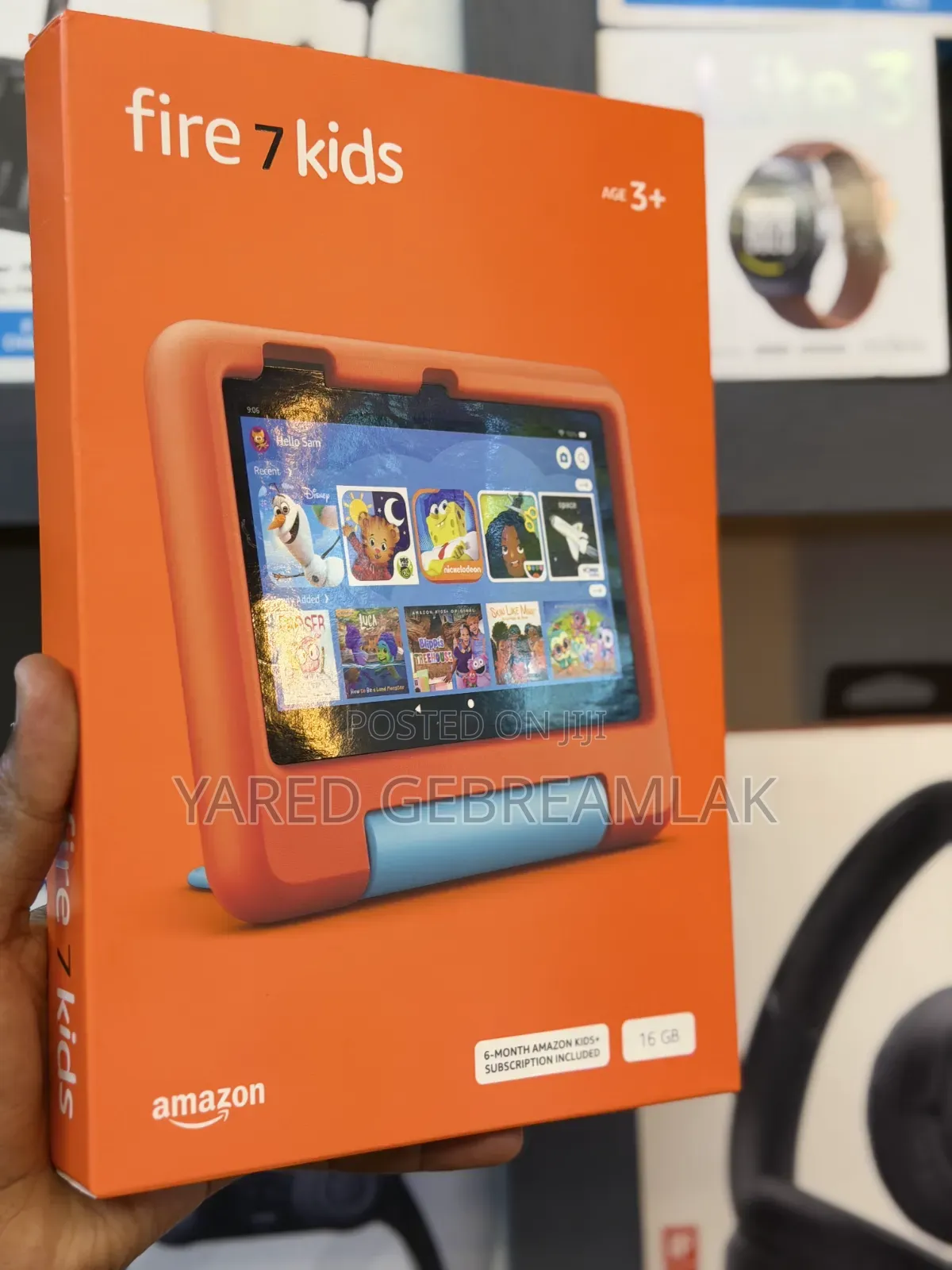 New Fire 7 Kids Edition 2022 16 GB Red
