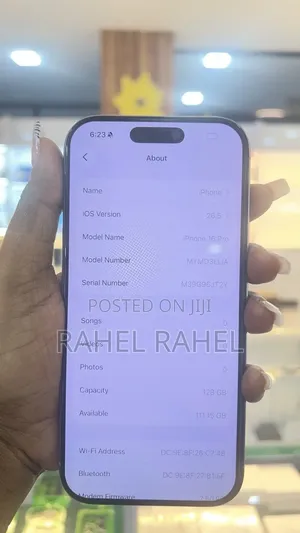 Apple iPhone 16 Pro 128 GB Silver