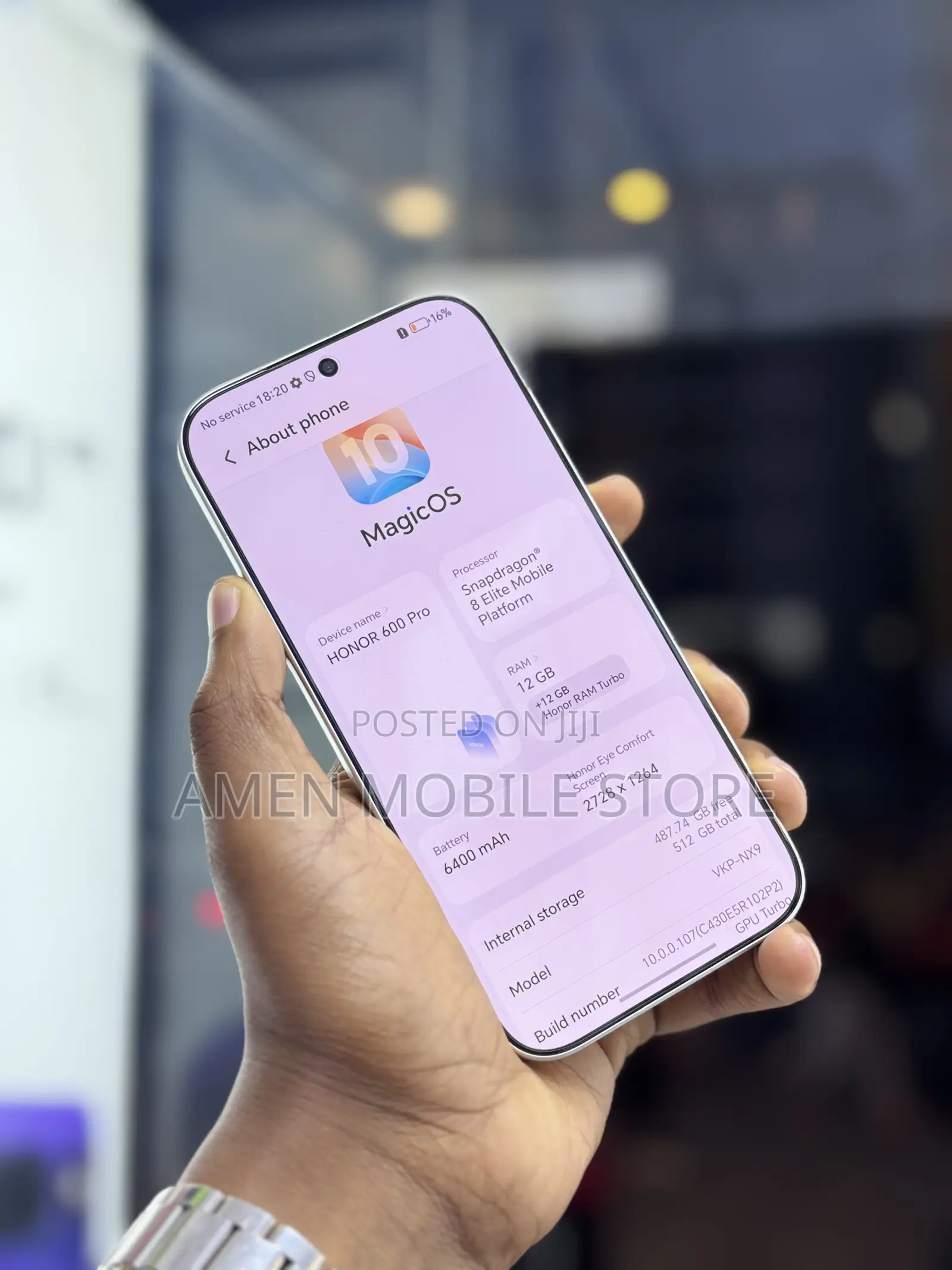 New Honor 600 Pro 512 GB