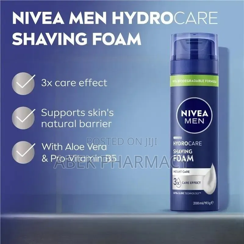 NIVEA MEN HydroCare Shaving Foam