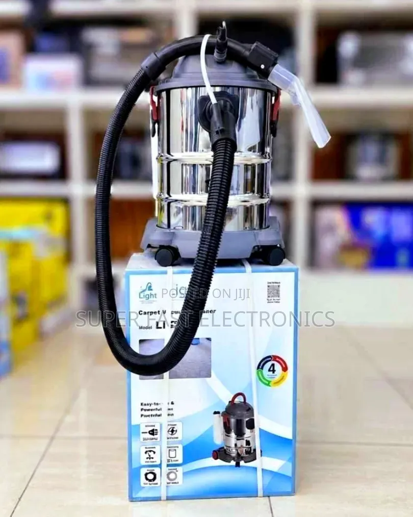 Light Vacuum Cleaner 25L Carpet Floor Wet/Dry Industrial Household