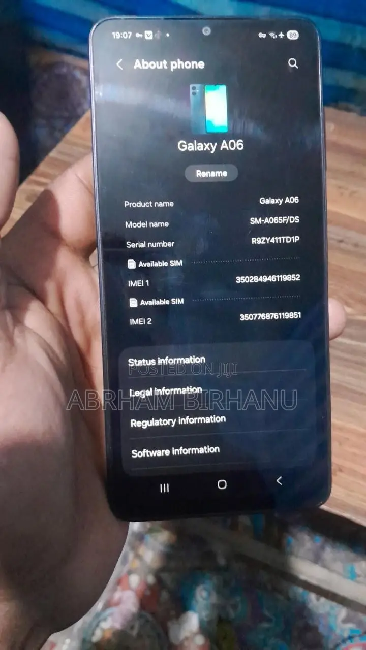Samsung Galaxy A06 64 GB Blue
