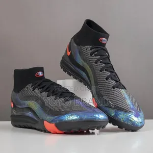 Nike Mercurial Superfly Turf Soccer Shoe Black/ Vibrant Pink