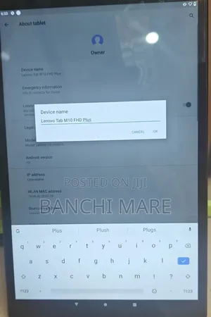 New Lenovo Tab M10 128 GB