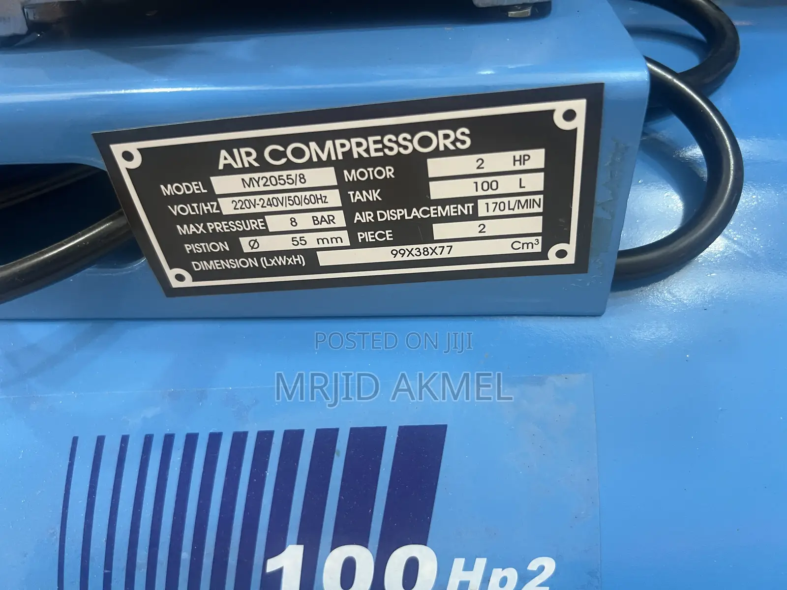 ABAC 100L Comprssors 2hp