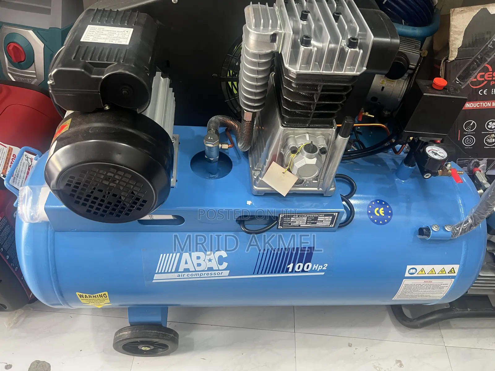 ABAC 100L Comprssors 2hp