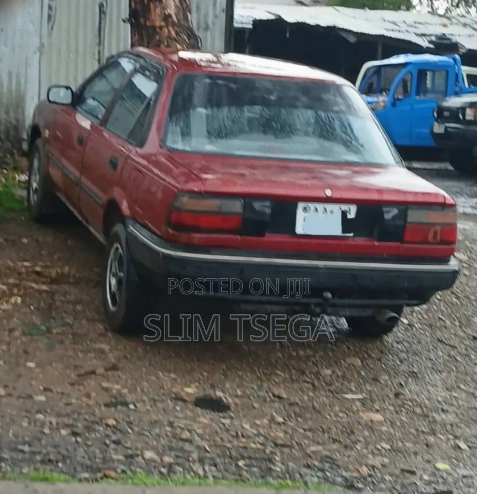 Toyota Corolla 1990 Red