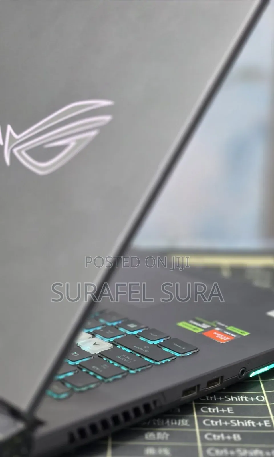 New Laptop Asus ROG Strix G17 16GB AMD Ryzen 9 SSD 1T