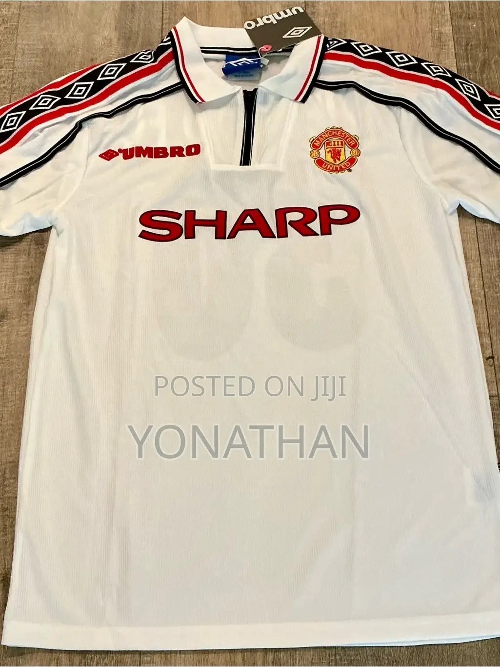 Original Sharp Manchester United White Jersey
